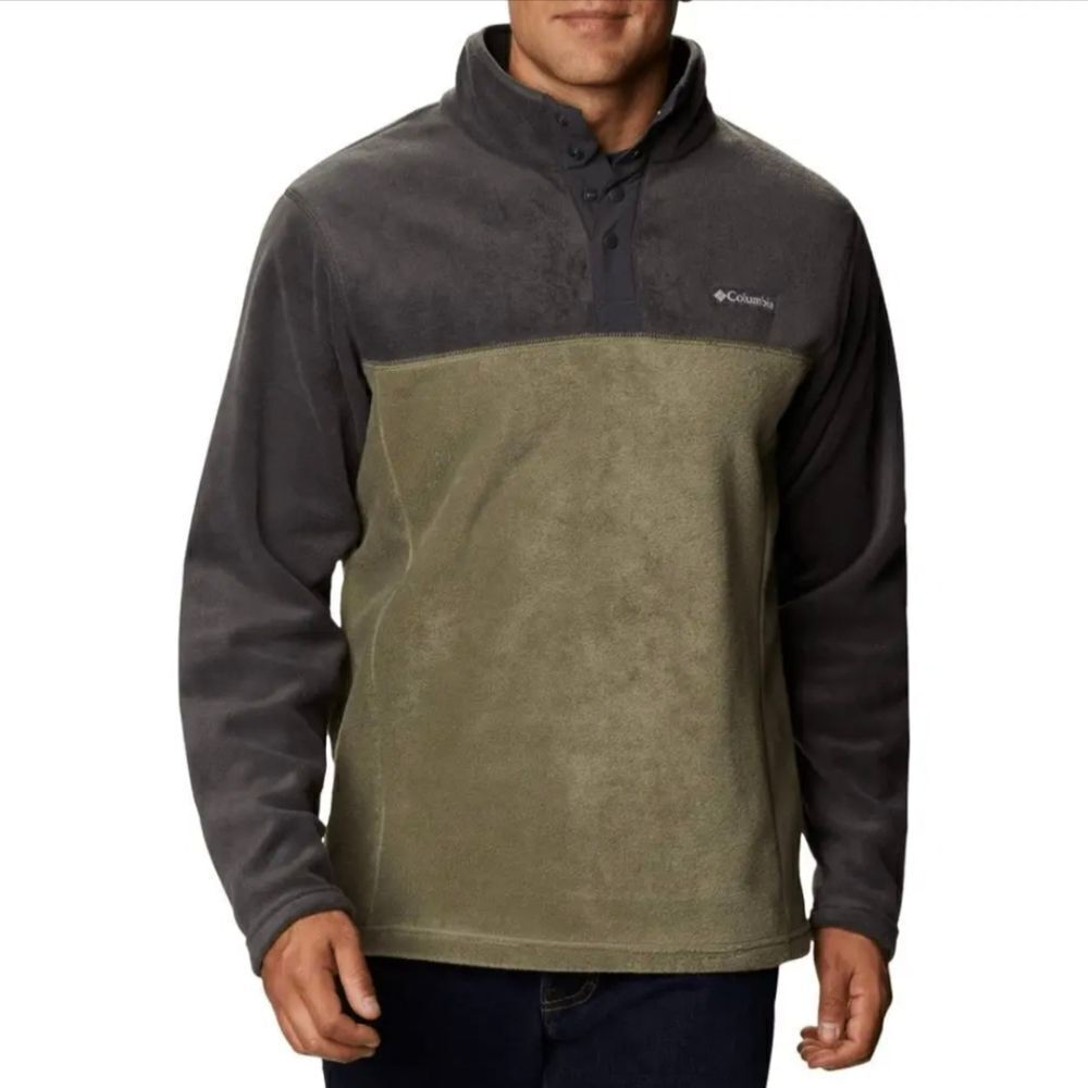Columbia Gray and Olive Sweatshirt